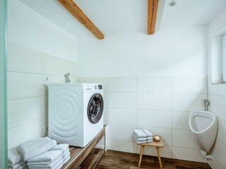 Die Ringdorferin Schwertlilie WC Pissoir Waschmasc