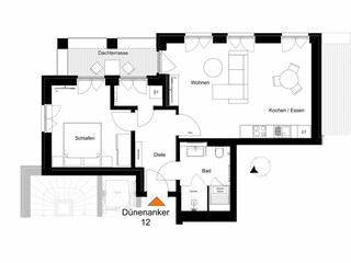 Apartamento de vacaciones Grömitz Plano de planta 28