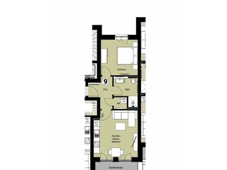 Vakantieappartement Grömitz Grondplan 9
