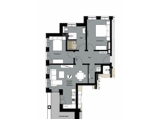 Apartamento de vacaciones Grömitz Plano de planta 35