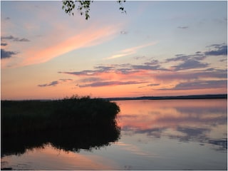 Sonnenuntergang am Neuwarper See
