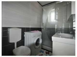 Bathroom with a shower