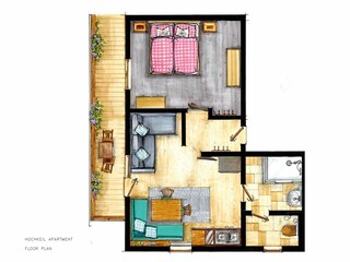 Hochkeil Apartment floorplan
