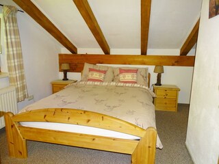 Selbhorn Schlaffzimmer mit Doppelbett