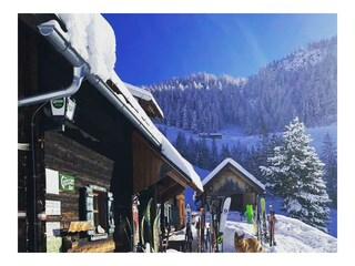 Schönwetterhütte im Winter