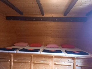 Unser gemütliches Lager Schönwetterhütte