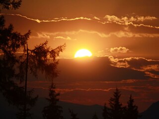 Sonnenuntergang Schönwetterhütte