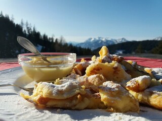 Hausgemachter Kaiserschmarren Schönwetterhütte