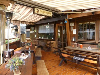 Pension Holzerstube-Terrasse