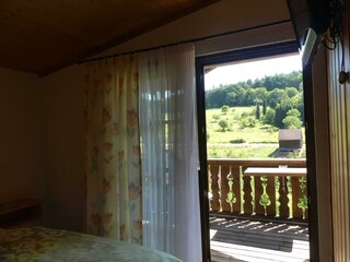 Pension Holzerstube-Zimmer mit Balkon