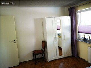 Ferienwohnung Owwe- Schlafzimmer 1