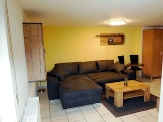 Ferienwohnung Gersprenztal, Wohnzimmer