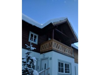 westseitiger Balkon