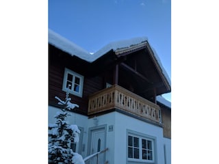 westseitiger Balkon