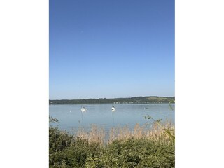 Segeln und Baden
