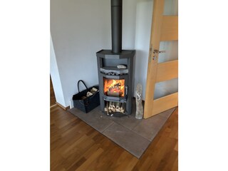 Wood fire