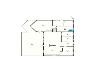 Holiday house Varekil Floor Plan 12
