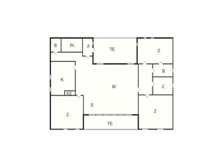 Ferienhaus Martofte Grundriss 2