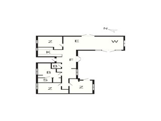 Ferienhaus Tisvildeleje Grundriss 13