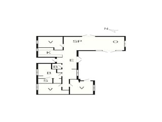 Ferienhaus Tisvildeleje Grundriss 13