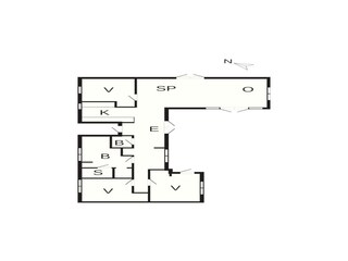 Ferienhaus Tisvildeleje Grundriss 14