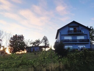 main house with apartments