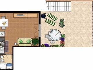 Grundriss Studio Villa Alessia