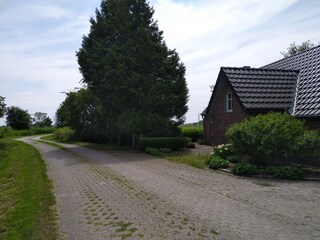 Lage am ruhigem Privatweg