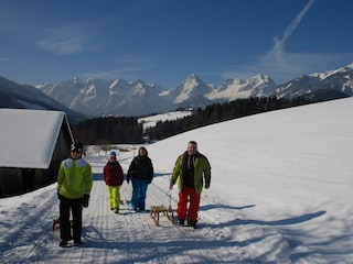 Winterlandschaft genießen