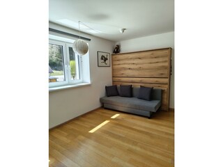 Wohn-/Esszimmer ohne Verwendung des Stockbetts