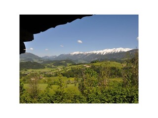 Ausblick vom Balkon in der Pension Nanga Parbat