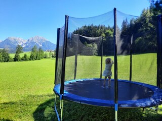 Trampolin mit Ausblick