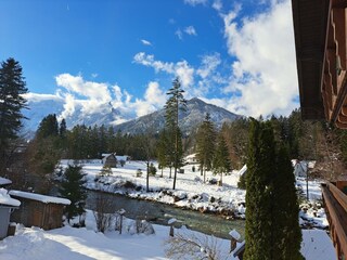 Ausblick vom Familienzimmer