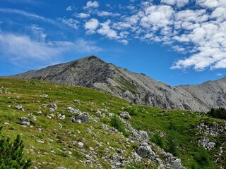 Schrocken einzigartiges Panorama auf 2212 Meter