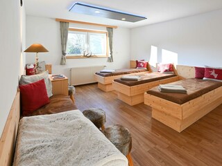 Ruheraum in Sonnfeld's Saunaplatzl