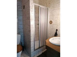 Dusche WC vom Einbettzimmer