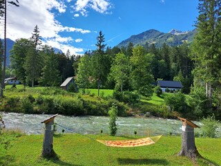 Hängematte beim Landhaus  Bürtlmair