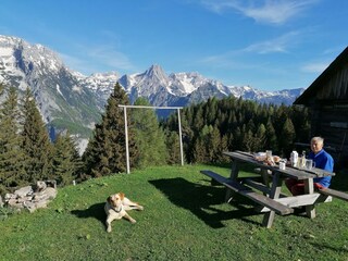 Auf unserer Peterhoferalm 1400m