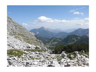 Ausblick vom Frauenkar auf der Wurzeralm