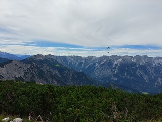 Dachsteinblick von der Höss in Hinterstoder