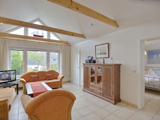 Blick in den Wohnbereich