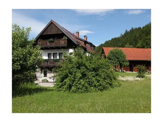 Ferienhaus mit Garten: Haus Grete, Hinterstoder