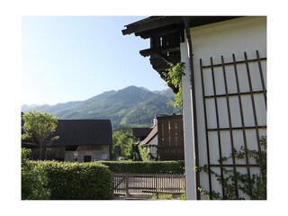 Abendstimmung beim Haus Grete Wallner Hinterstoder