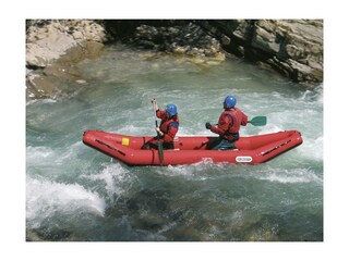 Rafting auf der Steyr Haus Grete Wallner