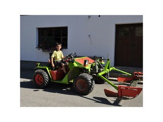 Alxander mit Bergtrak