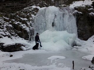 Strohwollnerschlucht im Winter