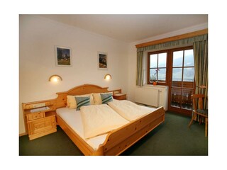 Schlafzimmer im Appartement