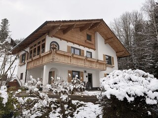 Almstubl in die Au im Winter