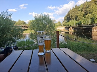 Biergarten Stimmung