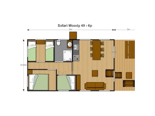 Ferienhaus Bant Grundriss 42